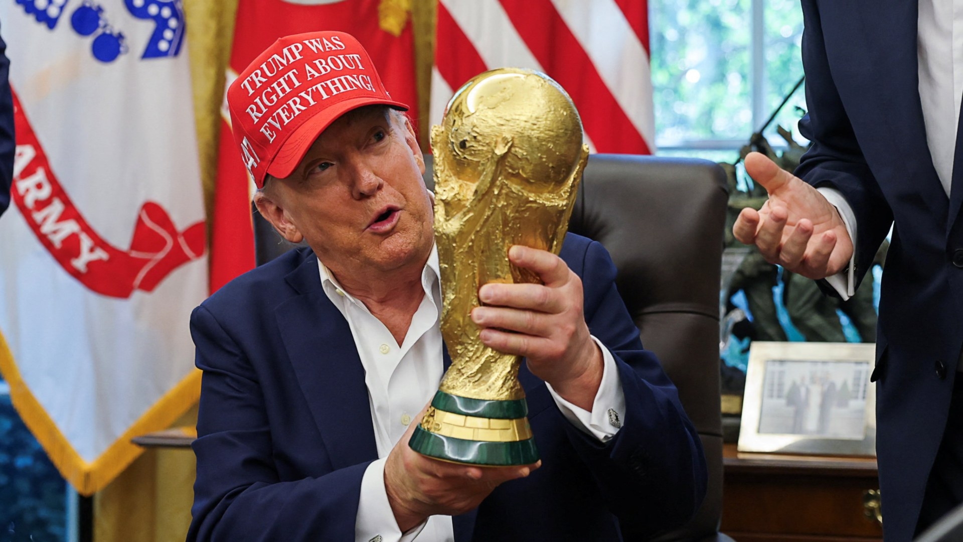 Donald Trump anunció que el sorteo del Mundial 2026 se celebrará el 5 de diciembre en el Kennedy Center de Washington.
