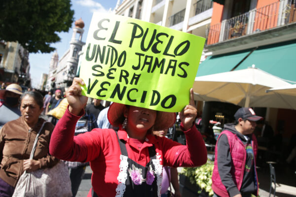 El gobierno de Puebla descartó negociaciones con la UPVA 28 de Octubre mientras persistan denuncias por actividades ilícitas.