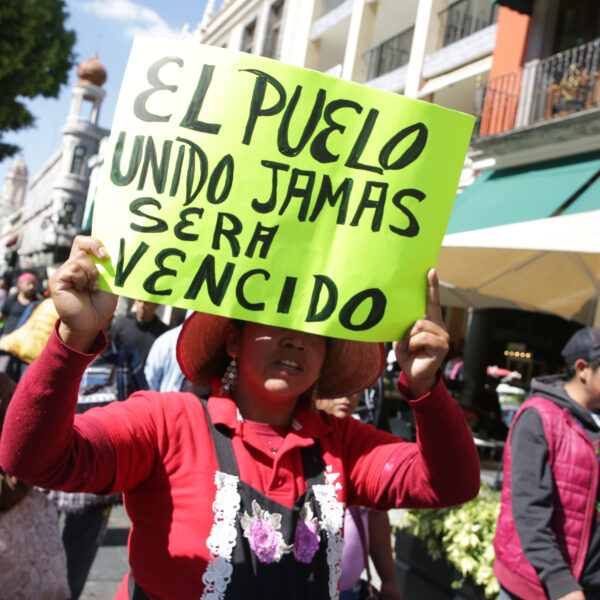 El gobierno de Puebla descartó negociaciones con la UPVA 28 de Octubre mientras persistan denuncias por actividades ilícitas.