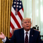 La Casa Blanca acusa a grupos de izquierda de fomentar violencia política y anuncia medidas legales, tras el as*sinato de Charlie Kirk en Estados Unidos. Foto: Getty Images.