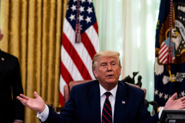 La Casa Blanca acusa a grupos de izquierda de fomentar violencia política y anuncia medidas legales, tras el as*sinato de Charlie Kirk en Estados Unidos. Foto: Getty Images.