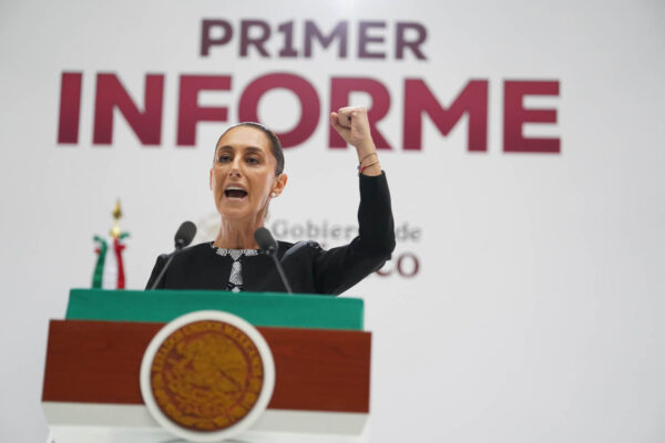 Claudia Sheinbaum presentó su Primer Informe de Gobierno,