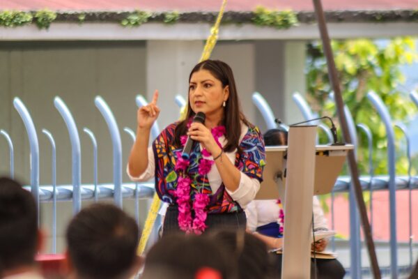 Claudia Rivera Vivanco destacó la importancia de sancionar a quienes evadan impuestos y fortalecer el control en aduanas con el Paquete Económico 2026. Foto: X @RiveraVivanco_.