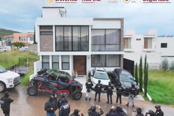 Omar García Harfuch confirmó la detención de El Viejón, operador de La Barredora ligado al CJNG. Era buscado por homicidio, extorsión y narcotráfico. X @OHarfuch.