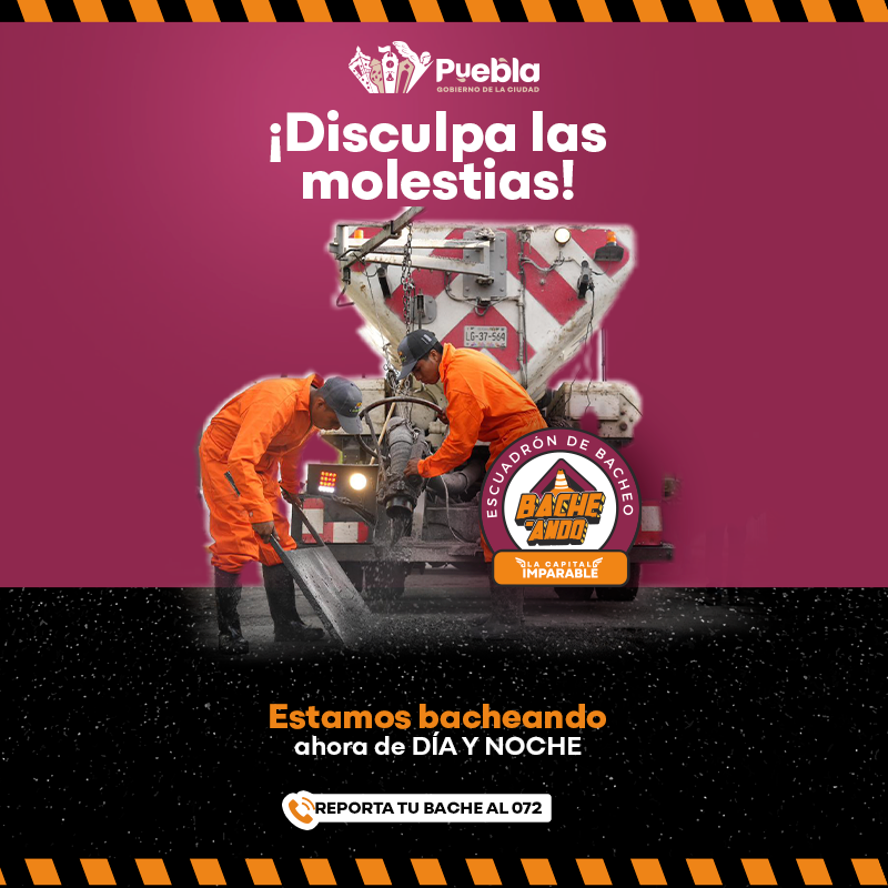 Programa de bacheo.