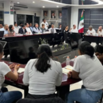Normalistas de Teteles alcanzaron acuerdos con autoridades estatales y federales tras días de tensión y protestas. Foto: Tribuna Noticias.