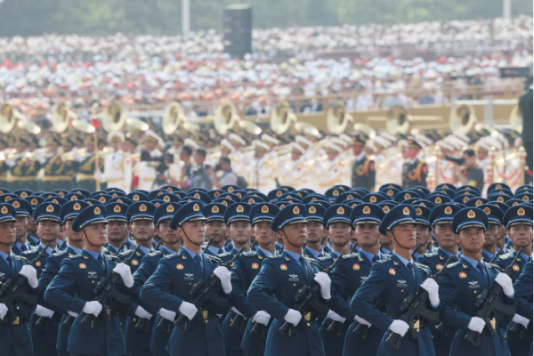 China conmemoró el 80 aniversario del fin de la Segunda Guerra Mundial