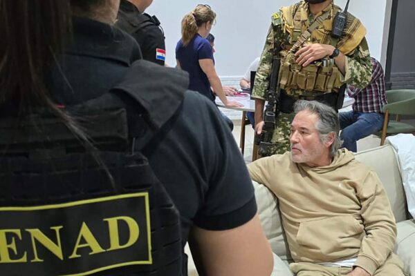 Hernán Bermúdez permanecerá preso en Paraguay previo a su extradición.