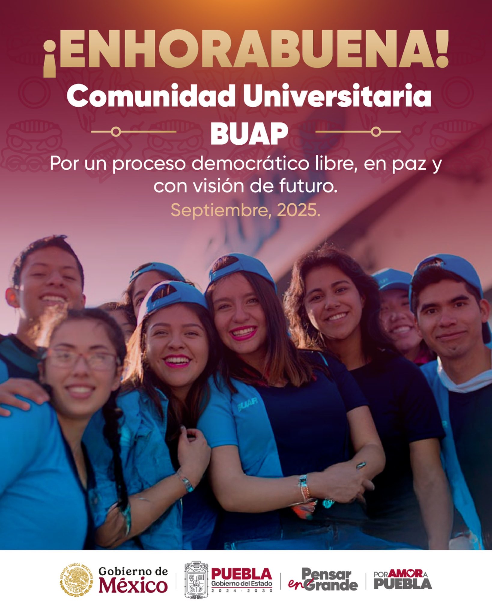 “La educación es un derecho, no una mercancía”: Armenta reafirma su respaldo a la BUAP tras elección de rectoría. Imagen: Gobierno de Puebla.