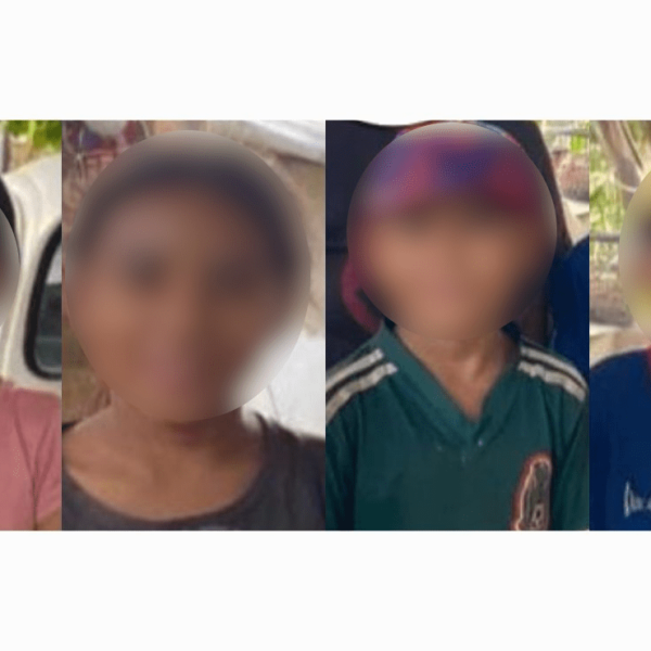 Tras cinco días desaparecidos en Acapulco, los hermanos Olea Ramírez, de 8 a 13 años, fueron localizados en Jojutla, Morelos. Ya están bajo resguardo de las autoridades. Imagen: La Crónica de Xalapa.