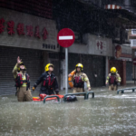 El supertifón Ragasa, la tormenta más fuerte del año