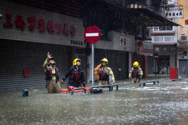 El supertifón Ragasa, la tormenta más fuerte del año
