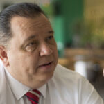 Ricardo Paredes acusa a Alfonso Esparza y su grupo de amenazas de muerte tras la elección de la rectoría de la BUAP. Foto: Lado B.