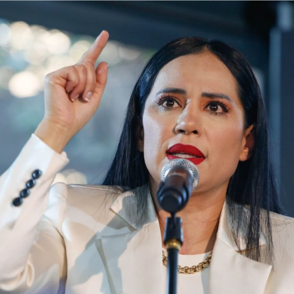 Sandra Cuevas negó tener nexos con grupos delictivos tras los señalamientos que la relacionan con integrantes de La Unión Tepito y La Chokiza. Foto: Noticias de México.