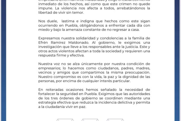 Exigencia de justicia