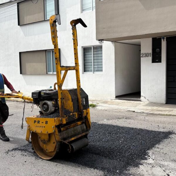 Bacheo en calles