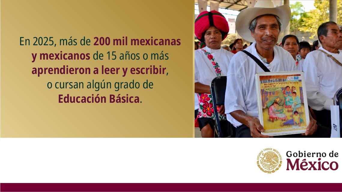 México avanza hacia la alfabetización total, afirma Mario Delgado