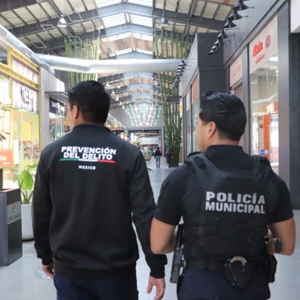 Tonantzin Fernández reporta reducción de la delincuencia en San Pedro Cholula y refuerza operativos preventivos.