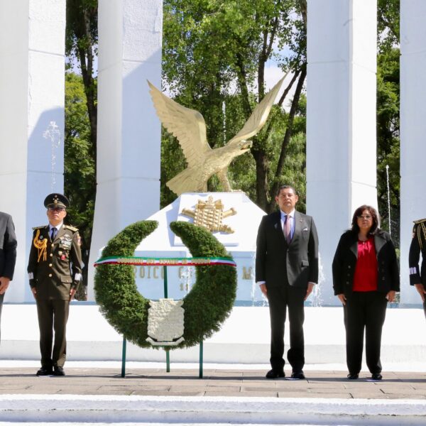 Con un acto solemne en el monumento del Bulevar 5 de Mayo, el Gobierno de Puebla conmemoró el 178 aniversario de la Gesta Heroica de los Niños Héroes.