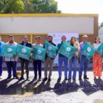 El alcalde de San Martín Texmelucan, Juan Manuel Alonso Ramírez, entregó la pavimentación