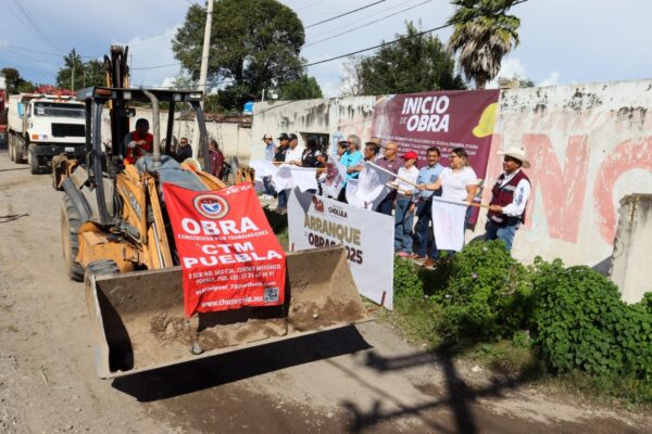 Tonantzin Fernández, inició nuevas obras de infraestructura vial