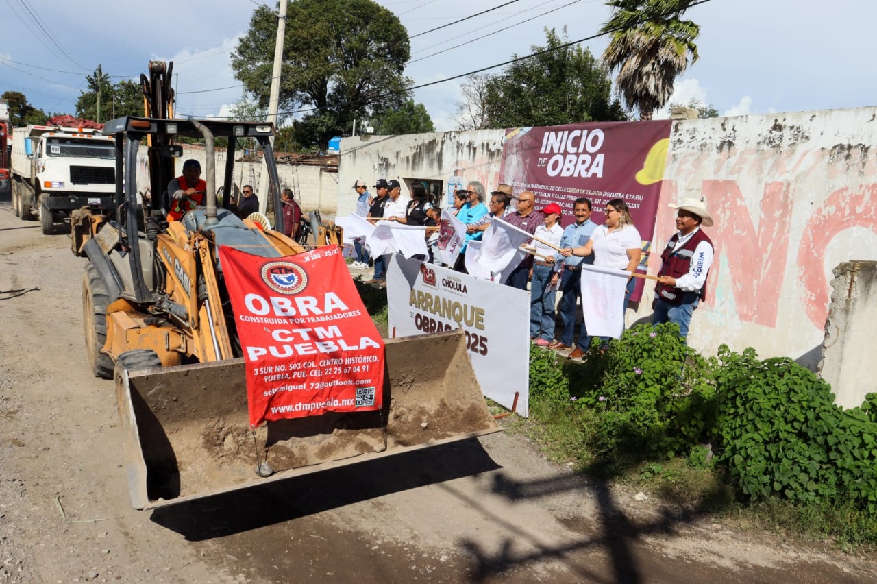 Tonantzin Fernández, inició nuevas obras de infraestructura vial