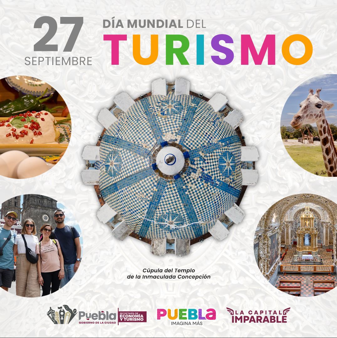 El turismo en Puebla se confirma como motor de desarrollo económico y empleo: más de 46 mil personas trabajan en el sector y más de 13 mil empresas se dedican a servicios turísticos