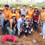 Tonantzin Fernández encabezó la jornada “Raíces de Agua” en el Cerro Zapotecas.