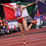 Alegna González logró la plata en los 20 km marcha del Mundial Tokio 2025. Foto: UnoTV.