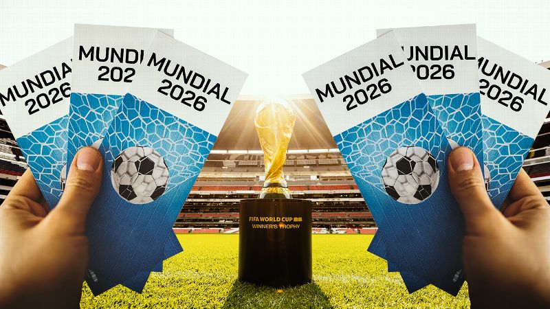 La FIFA abrió la primera fase de venta de boletos para la Copa del Mundo 2026. Inició este 10 de septiembre como preventa exclusiva para clientes de la entidad financiera patrocinadora. El proceso incluye varias etapas, desde sorteos hasta venta directa. Imagen: ESPN.