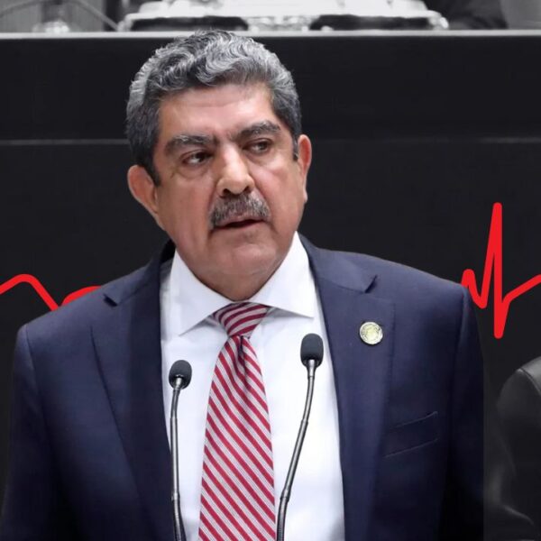 El diputado federal Manuel Espino Barrientos, integrante de la bancada de Morena, fue hospitalizado de urgencia tras sufrir un derrame cerebral la noche del miércoles. Se encuentra en terapia intensiva. Foto: El Siglo de Torreón.