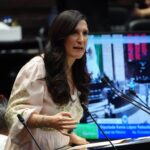 La bancada de Morena en la Cámara de Diputados decidió por unanimidad respaldar a la panista Kenia López Rabadán como próxima presidenta de la Mesa Directiva, un acuerdo que se presentará hoy en la Jucopo para su votación formal y que refleja la búsqueda de unidad y colaboración entre los legisladores. Foto: Cuartoscuro.