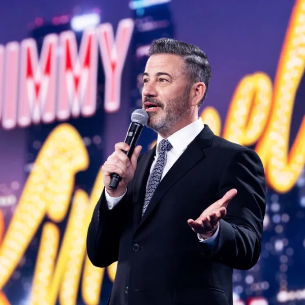 “Un matón de los 80’s“, fue como Jimmy Kimmel describió a Trump en su regreso al aire, en un show que registró los mejores números de audiencia en 10 años. Foto: Getty Images.