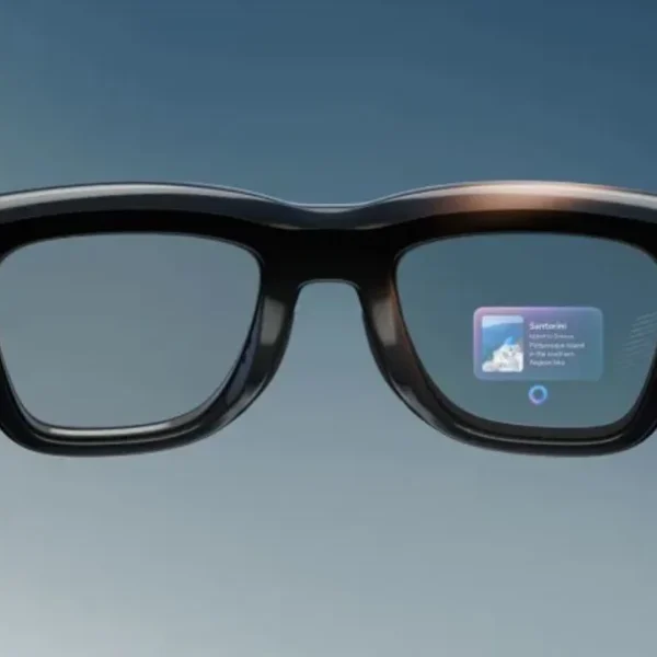 Meta presentó en su evento Connect la nueva generación de gafas inteligentes con pantalla, inteligencia artificial y control neuronal. Imagen: META.