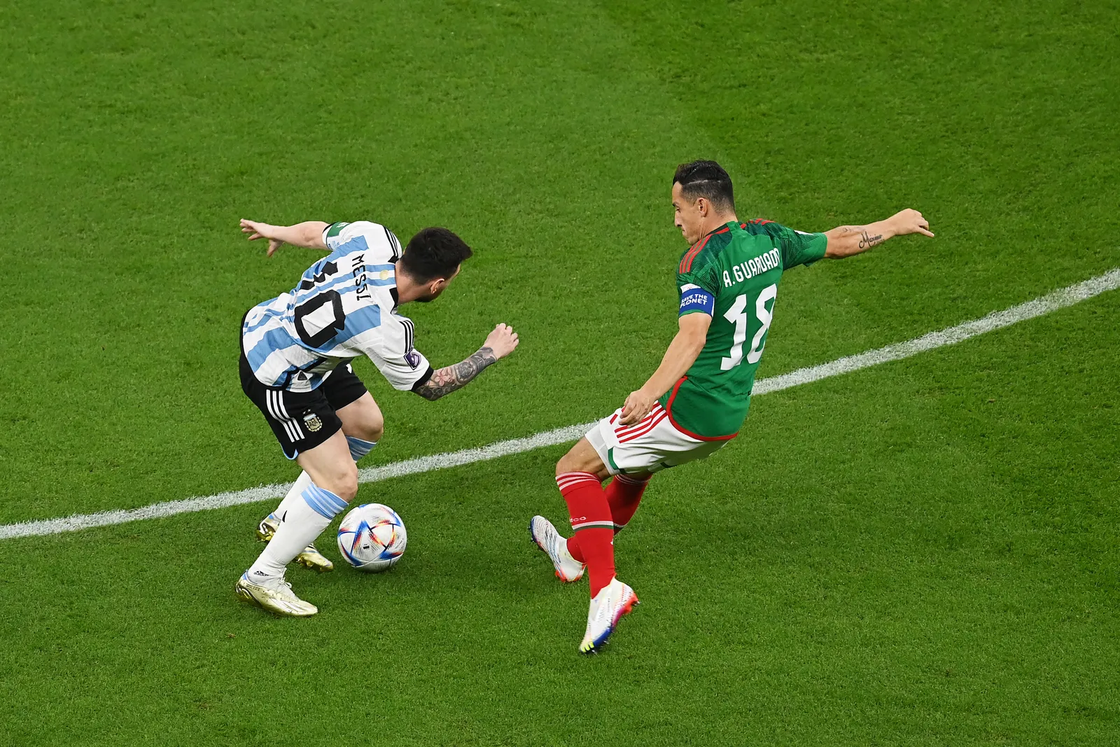 La Selección Mexicana enfrentará a Argentina en un amistoso en Estados Unidos, a 15 días del inicio del Mundial 2026, confirmó el presidente de la AFA, Claudio Tapia. Foto: Getty Images.