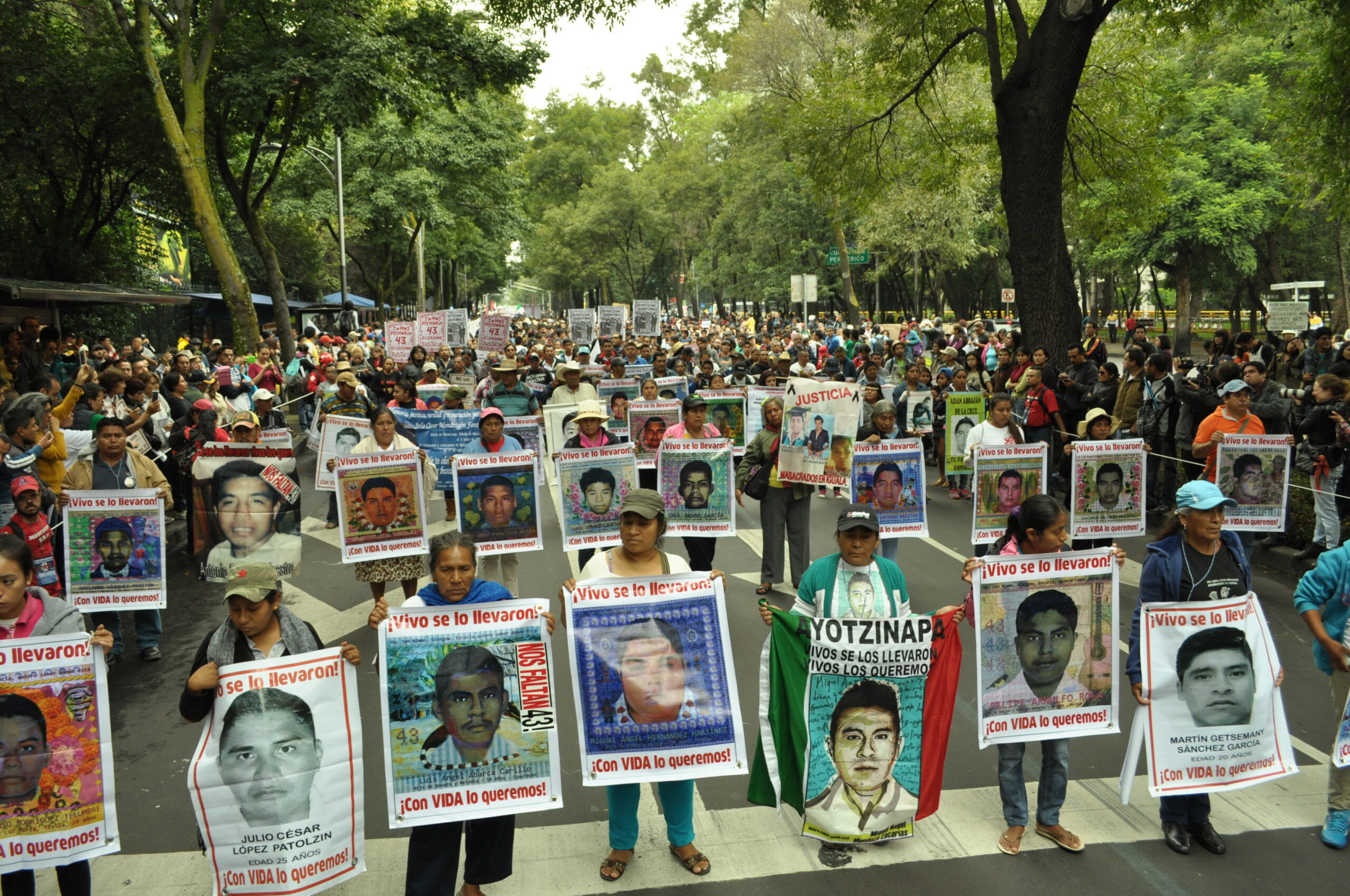 43 estudiantes desaparecidos de Ayotzinapa