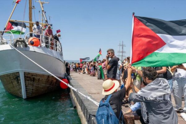 La mayor flotilla humanitaria hacia Gaza está en peligro