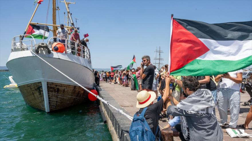 La mayor flotilla humanitaria hacia Gaza está en peligro