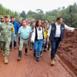 Gobierno Federal y Estatal iniciarán con la entrega de apoyos para las familias afectadas por las lluvias en la Sierra Norte este fin de semana. Foto: Gobierno de Puebla.
