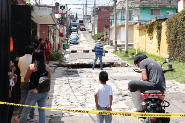 El Ayuntamiento de Puebla destinaría más de 3 millones de pesos para reparar los socavones
