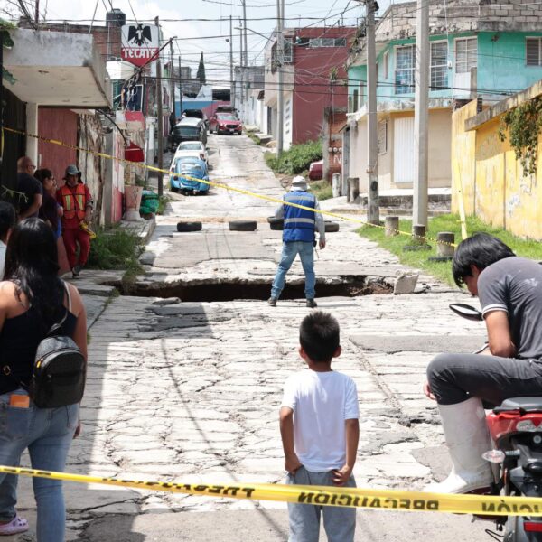 El Ayuntamiento de Puebla destinaría más de 3 millones de pesos para reparar los socavones