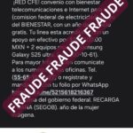 La CFE desmintió un mensaje que promete apoyos económicos