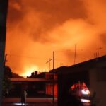 La tormenta tropical Jerry deja caos en Puebla: un ducto de Pemex explotó en Xicotepec y varios ríos se desbordaron en la Sierra Norte; Alejandro Armenta ya activó operativo de contingencia.
