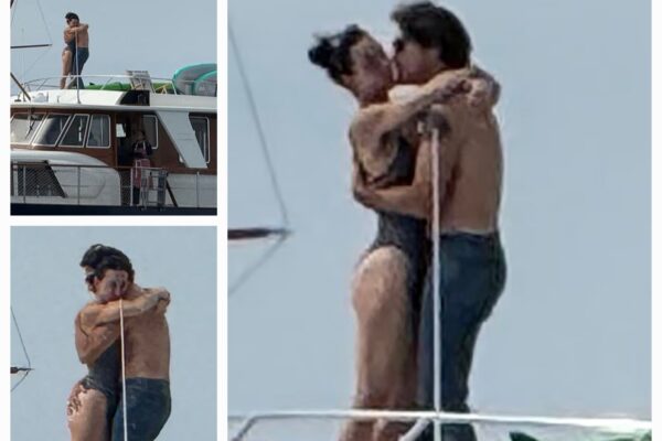 Katy Perry y Justin Trudeau aparentemente fueron sorprendidos besándose en un yate.