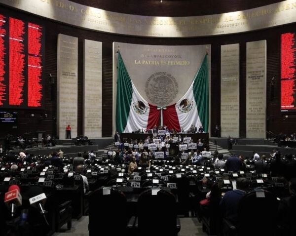 Con 322 votos a favor y 128 en contra, el Congreso avaló cambios a la Ley de Amparo.