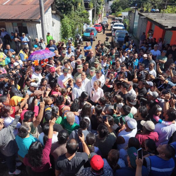 Claudia Sheinbaum volverá a Puebla este domingo para supervisar los apoyos a familias damnificadas y evaluar la reconstrucción. Foto: X @claudia_shein.