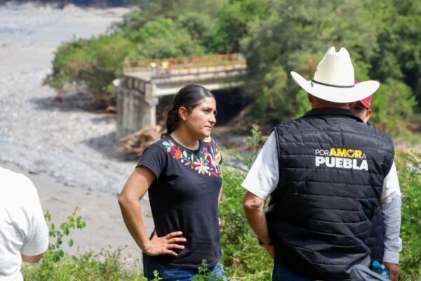 Gissel Santander continúa en la Sierra Norte.