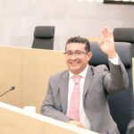 El diputado local Pavel Gaspar será el nuevo coordinador de Morena en el Congreso poblano, y espera la ratificación de sus compañeros para presidir la Jugocopo. Foto: Capital.