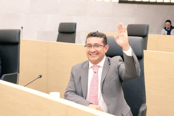 El diputado local Pavel Gaspar será el nuevo coordinador de Morena en el Congreso poblano, y espera la ratificación de sus compañeros para presidir la Jugocopo. Foto: Capital.