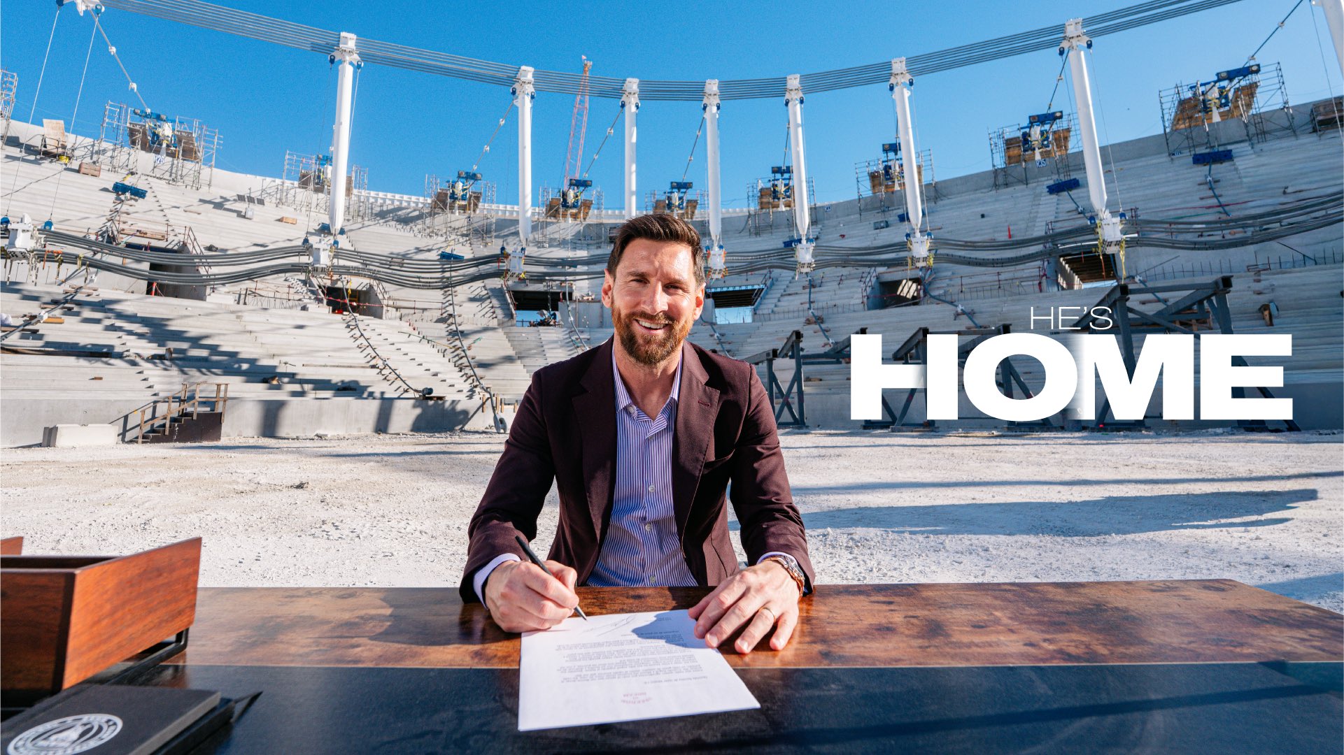 Lionel Messi renovó con el Inter Miami hasta 2028; seguirá siendo la cara del proyecto que revolucionó la MLS y prepara su camino rumbo al Mundial 2026. Imagen: Inter Miami FC.
